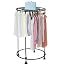 Amazon.com: ZOUXIKOU Round Garment Display Retail Rack, Floor-Standing ...