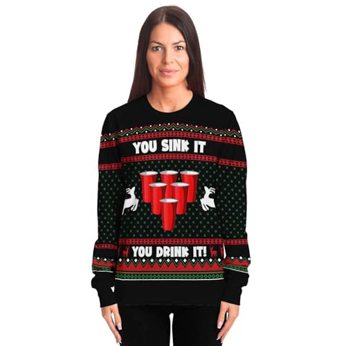 You Sink It You Drink It Party Sweatshirt, alternative view 4