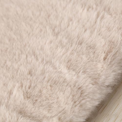 ラグ 滑り止め エコファー 短毛 もこもこ 洗えるラグ カーペット 肌触り優しい 抗菌防臭 防音 防ダニ ラグマット おしゃれ 厚手 秋冬 絨毯 可愛い ふわふわ シャギーラグ 折り畳み 簡単に掃除 オールシーズン 寝室用 長方形