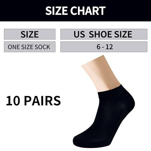 10 Pairs Mens Ankle Socks for Men and Women Low Cut Short Bamboo Viscose Socks2