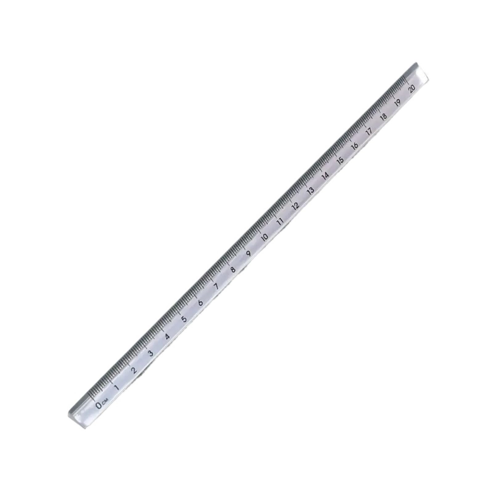 Aywtiun 20Cm-Transparent Architectural Scale Ruler 5Pcs Acrylic Students Creative Stationery 15/20Cm Scale Ruler Triangle Drawing(20Cm-Transparent)