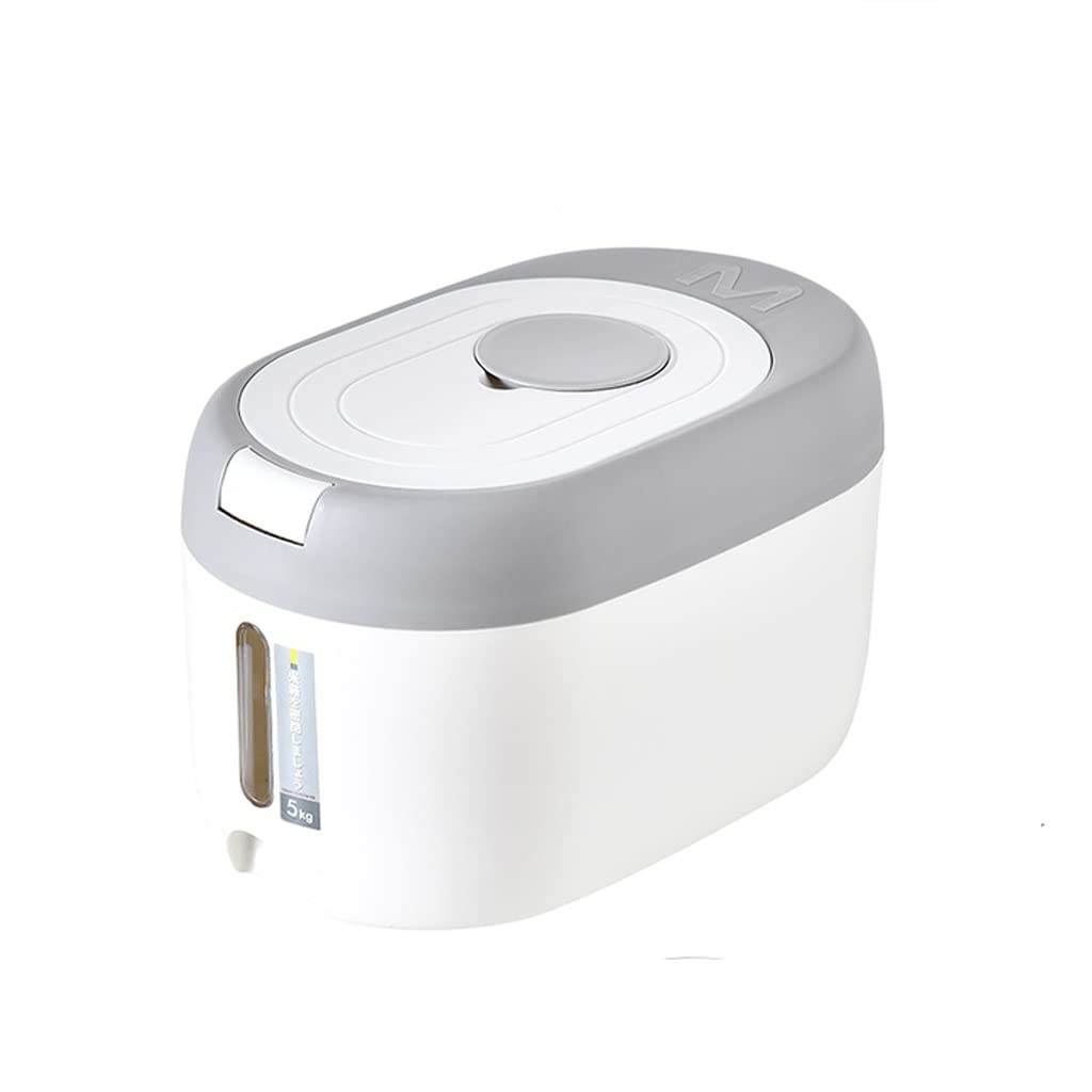 Caja de arroz SSDD contenedor de harina para almacenamiento doméstico hermético de 5kg