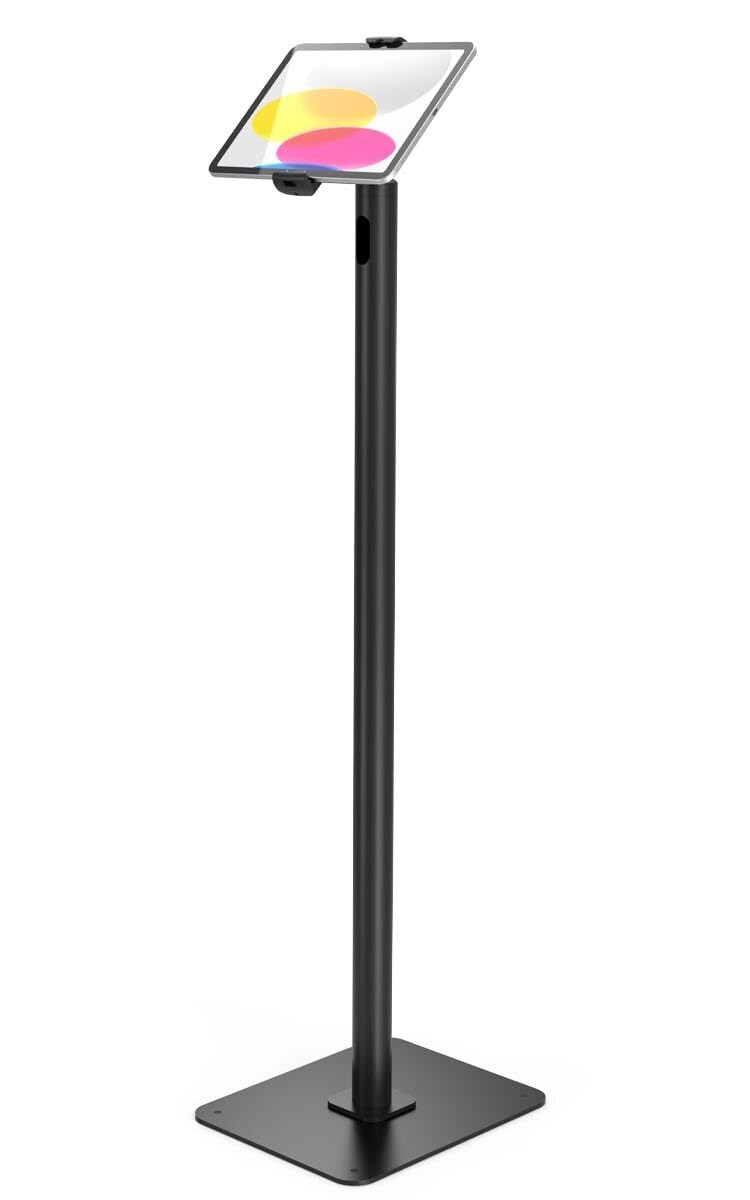 UNIVERSAL TABLET CLING, SWIFT FLOOR STAND - BLACK
