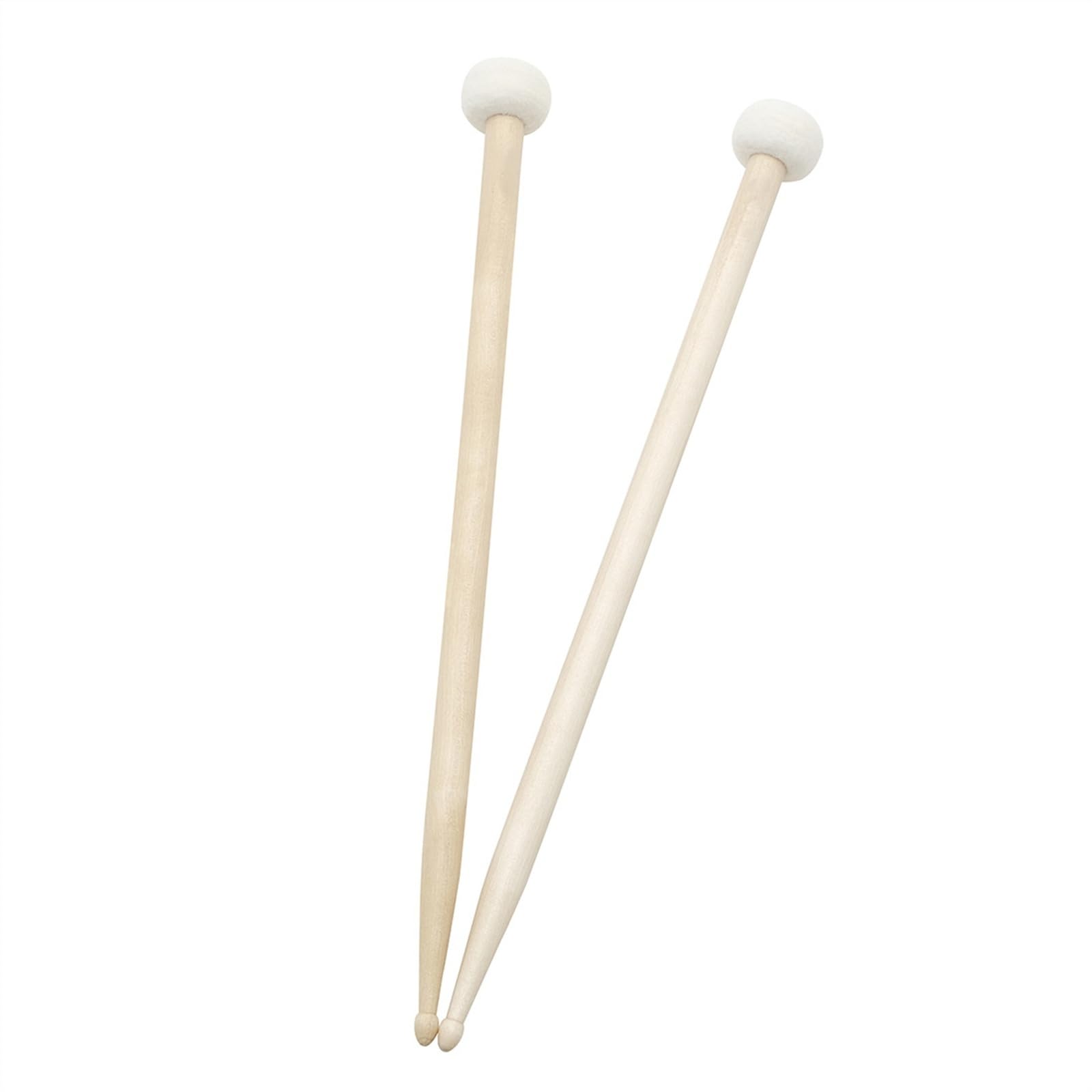 Accesorios para Percusión Palo De Tambor De Doble Punta, Baquetas Con Cabeza De Fieltro De Arce, Juego De Timbales, Accesorios Para Baquetas (Color : G)