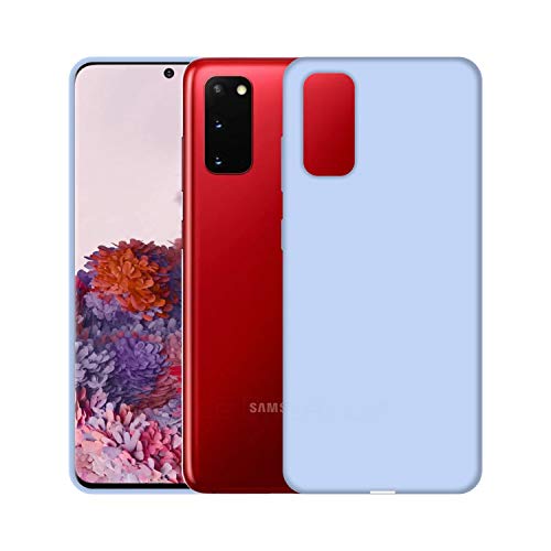 Image of Case Creation Luxurious OG Series for Samsung Galaxy S20 Case Cover,Anti-Dirty Slim Case Frosted Matte Cute Candy TPU Raised Bezel (Splash of Color) Back Cover for Samsung S20 -Light Purple