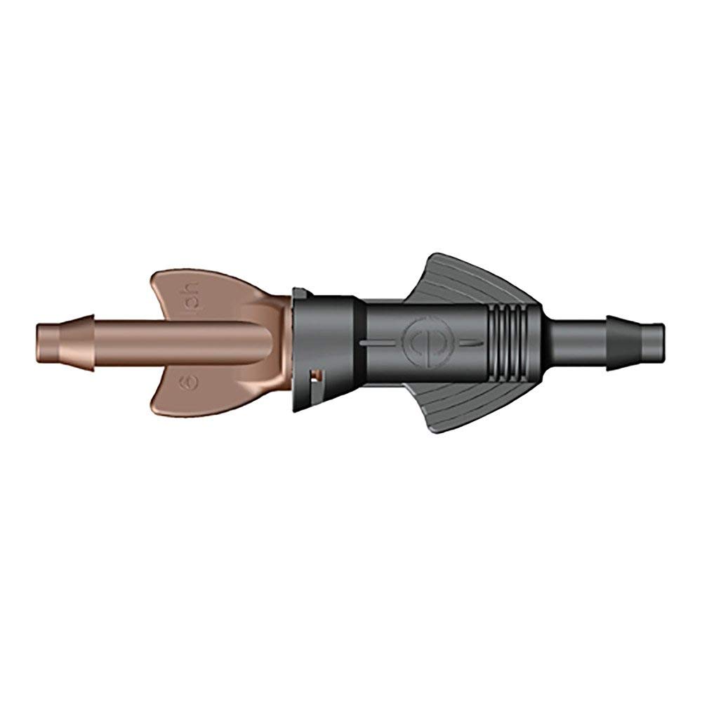 HydroSure Adjustable Delta™ in-Line Micro Irrigation Dripper - 0-6 L/h - Pack of 100