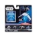 Star Wars Micro Galaxy Squadron V-19 Torrent Starfighter - 5-Inch Vehicle with Folding Wings and Tail Fin Plus 1-Inch Micro Figure Accessory