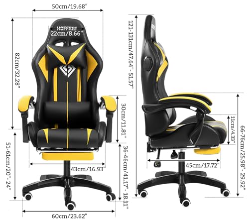 Racing Gaming Chair with Led Lights - Image 3