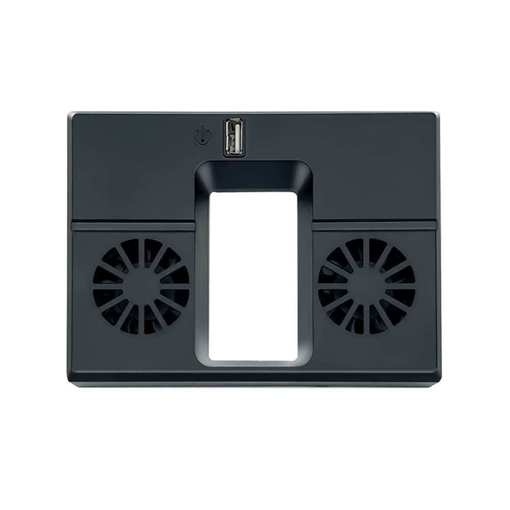 Ventola di Raffreddamento Compatibile per Xbox Series X, Sistemi di Raffreddamento per Console di Gioco con Dispositivo di Raffreddamento Esterno con 2 Ventole di Raffreddamento e 1 Porta USB