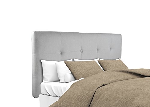 Mjl Furniture Designs Ali Padded Bedroom Headboard Contemporary Styled Bedroom Décor, Sachi Series Headboard, Silver Platinum Finish, Queen Sized, Usa Made #TOP2
