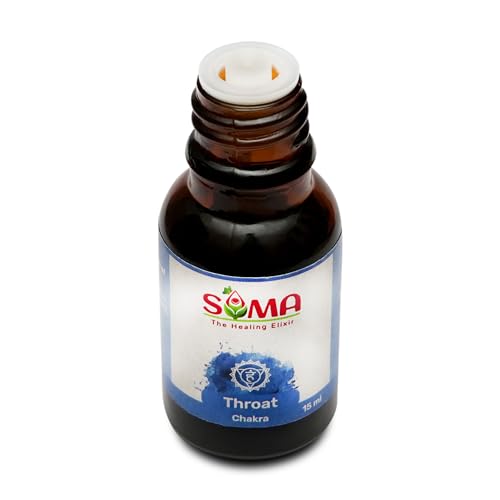Image of Essential Oil | Aroms Oil | 15 ML | Oil for 7 Chakra | Throat Chakra Oil | Best for Aromatherapy | Helps in concentration & meditation | Pack of 1 |