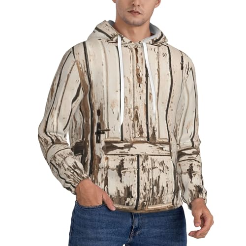 Sweat à capuche en polaire homme pour affronter le froid avec ce haut décontracté Stall
