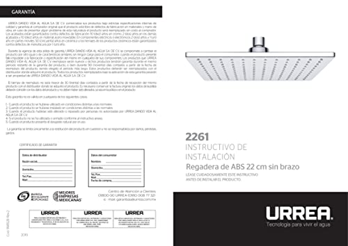 La Mejor review de Regaderas para baño urrea que Puedes comprar On-line. 19 La Mejor review de Regaderas para baño urrea que Puedes comprar On-line. 19