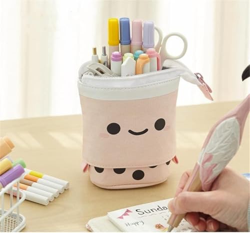 Image of Storio Pencil Box Pouch for School Kids Girls & Boys Aesthetic | Cute Stationary Compass Box Case Organiser Office School Supplies - Color As per Availability Multicolour