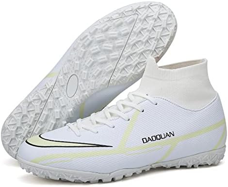 Soccer Cleats Mens Indoor Soccer Shoes Football Cleats Women Tacos de Futbol para Hombre Tacos de Futbol Zapatos de Futbol para Hombres High Top Football Boots Professional Spikes Soccer Shoe TF