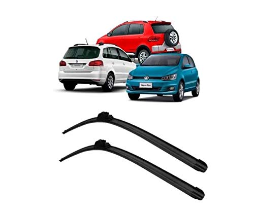 Par Palheta Limpador de Parabrisa Fox Crossfox Spacefox 2013 à 2019