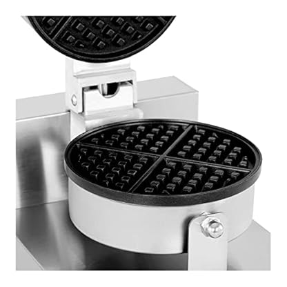 Royal Catering RC-WMS01 Waffeleisen rechteckig 1.500 W belgisches Waffeleisen Waffeleisen belgische Waffeln – Bild 4