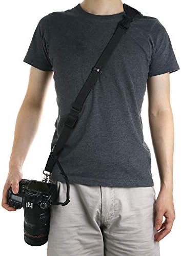 Camera Strap,DSLR Shoulder Strap Crossbody Sling Quick Release Storage Pocket