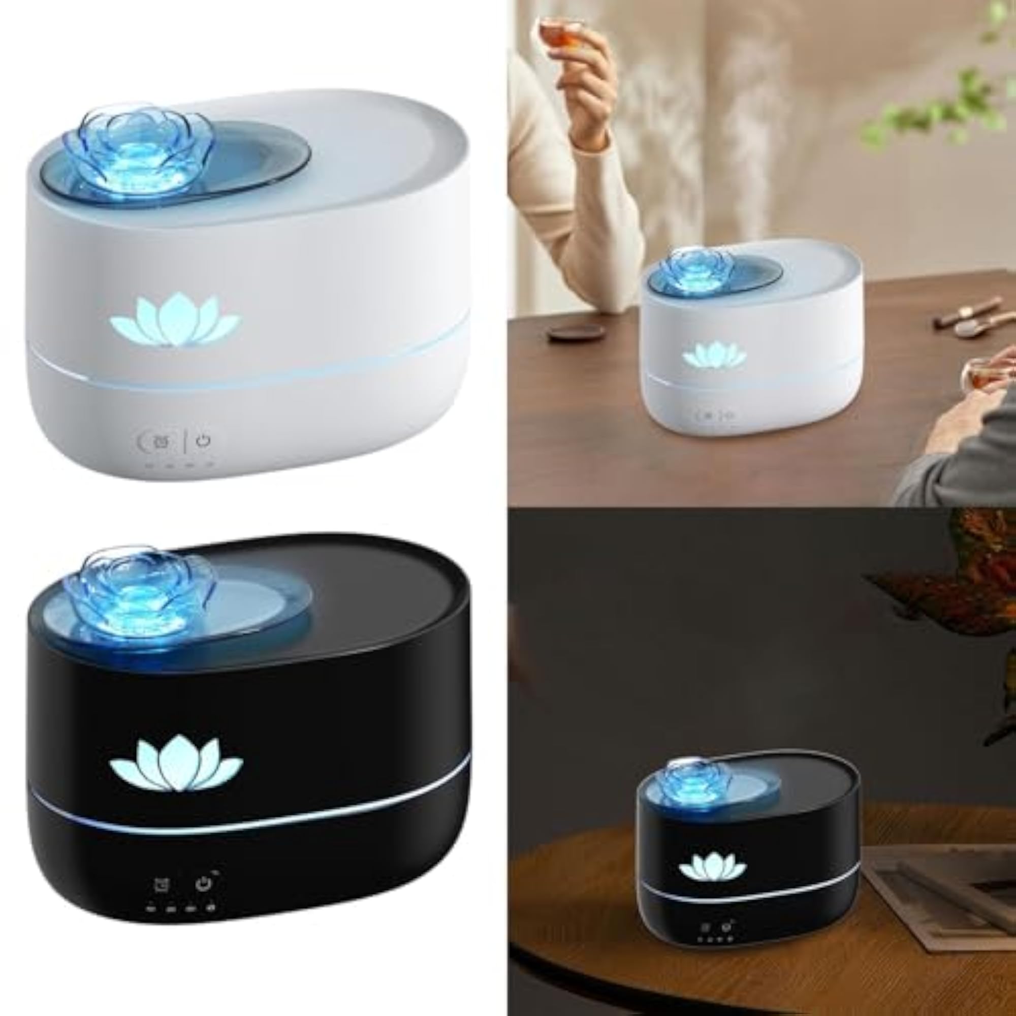 Essential Diffuser 350 ml Desktop Humidifier for Yoga Office
