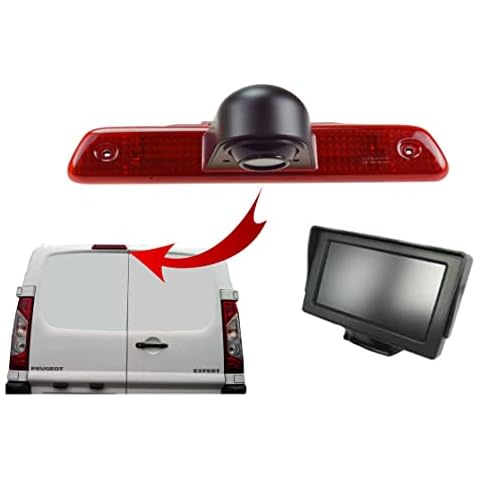 Reversing Camera & 4.3" Dash Monitor Kit for Peugeot Expert 2007-2016. Also Fits Toyota ProAce & Citroen Jumpy Cover