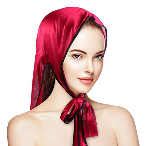 ARTIBETTER 8 Peças de Seda Durag Mancha Cauda Longa Headwrap Respirável Chapéu de Turbante Com Tampa