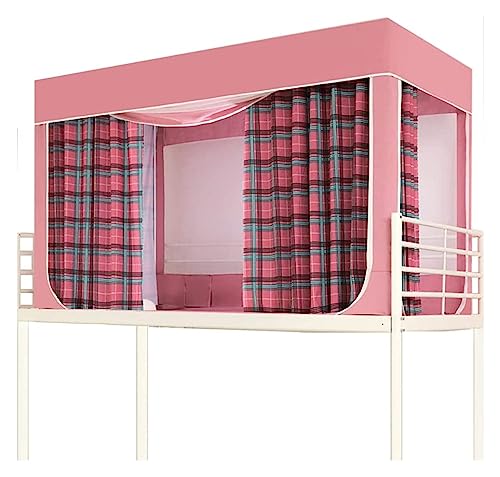 Cortina de sombreado para literas con dosel de cama individual opaco