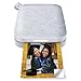 HP Sprocket Sofortbilddrucker, 2 x 3 Zoll (5,1 x 7,5 cm) Zink-Fotopapier mit Kleberückseite, tragbar, kabellos, kompatibel mit iOS- und Android-Geräten via Bluetooth, Weiß.