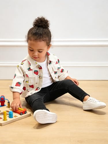 Image of Cromoncent Toddler Denim Jacket for Boys Girls