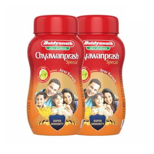 Image of Baidyanath Asli Ayurved Chyawanprash Special 500 g (Pack of 2) Builds Overall Health Improves Immunity And Strength| With Goodness Of 42+ Ayurvedic Herbs