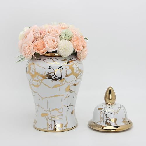 Pots de rangement en céramique avec couvercle et vase à gingembre déco