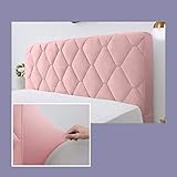 ▶ DESIGN ÉLASTIQUE: Tissu hautement élastique améliorant l'enveloppe de chevet, Convient aux têtes de lit de différentes épaisseurs.