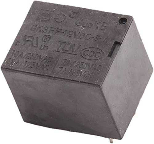 Relé GK3FF-12VDC-S-A con conmutación eficiente de 4 pines para circuito T73 6
