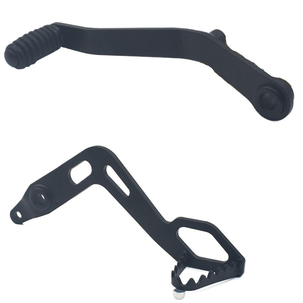 Gconla Brake And Shift Motorcycle Gear Shifter Lever Su&Itable For Tiger 850 900 Motorcycle Accessories Rear Brake Lever Foot Pedal Gear Shift Footrest Shifter Replacement
