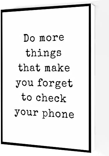 Live Life Quote Canvas Wall Art,Do More Things That Make You Forg...