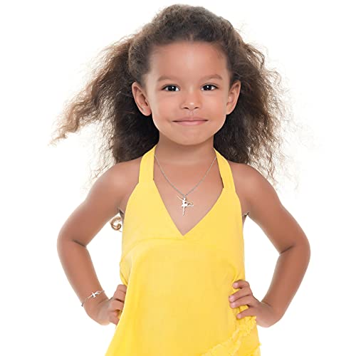 Jewelkeeper Ballerina Music Box & Little Girls Jewelry Set - 3 Ballerina Gifts For Girls - Ballerina Jewelry Box For Girls Musical #TOP4