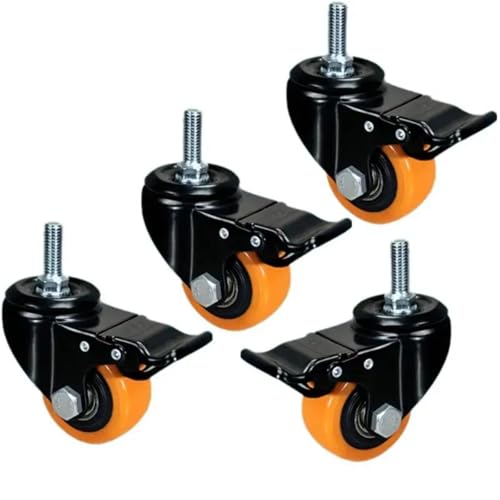 4 �p�b�N 3 �C���` �I�����W�S�[���h �_�C�������h �L���X�^�[ �z�C�[���A���ϋv �_�u�� �x�A�����O ���j�o�[�T�� �}���`�T�[�t�F�X�p(Brake-M12x30mm)