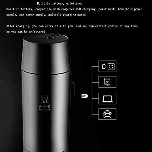 Cafetera portátil para el automóvil DC12V Fabricante Cápsula al Aire Libre Espresso Máquina de café Polvo - Imagen 5