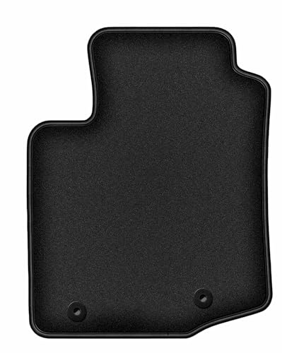 Tapis de voiture en velours Peugeot 108 avec dessous caoutchouté antidérapant