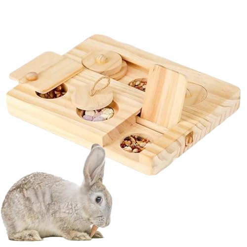 MXHBSTP Rabbit Toys, Rabbit Accessories, Encourages Natural Foraging Behavior, Promotes Dental Clean, Suitable for Rabbits Use