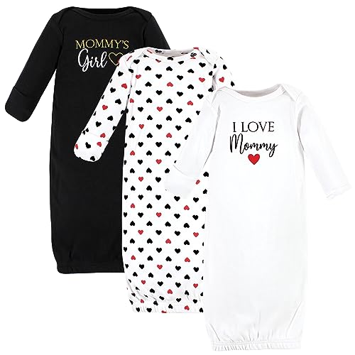 Image of Hudson Baby baby-girls Cotton Gowns