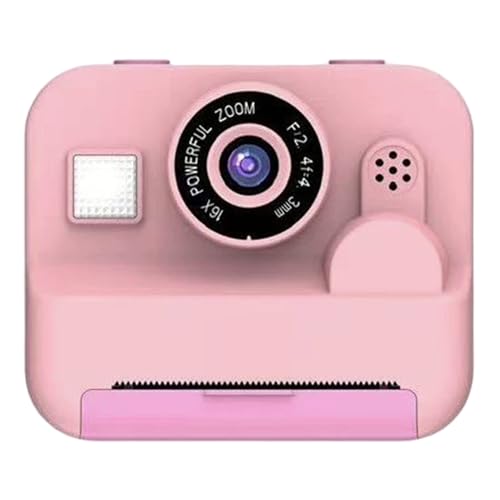 Ginwrek Cámara de impresión instantánea para niños, digital HD de 48 MP con pantalla IPS de 2.4 pulgadas, impresión térmica y batería de larga duración para niños y niñas, estilo 3