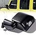 AutoXcessori Review Door Side Mirror for Jeep Wrangler JL Rubicon Sahara 2018-2023, Gladiator 2020 2021 2022 2023 OE# CH1320450 68281891AE - Black Driver Left, Electric Heated, Power Angle Adjustment