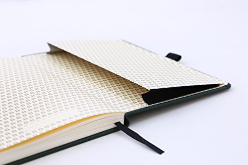 Dingbats A5 Wildlife Ruled Notebook Journal - Premium Vegan Leather Hardcover Executive Journal for Women & Men - Work, Note Taking, Writing & Travel - Thumbnail 5