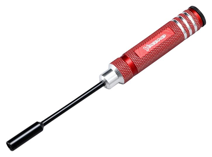 Clé pour tourne-écrou de 5,5 mm Yokomo rouge pour éviter l'usure des vis