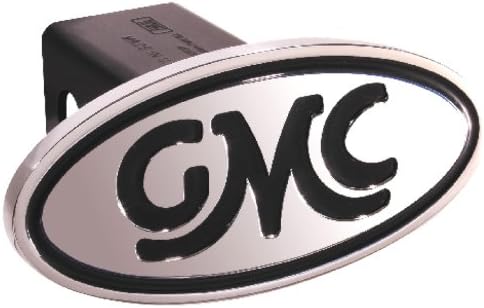 TM Performance 40003 Black GMC Classic Inscribed Oval 2" Billet Hitch Cover