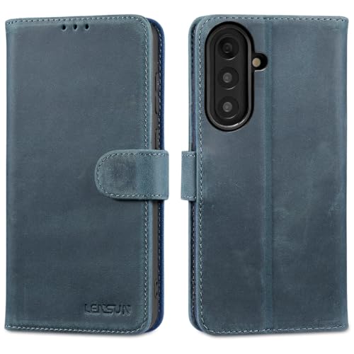 Pochette Samsung A57 5G LENSUN antichoc rabat aimanté anti rayure
