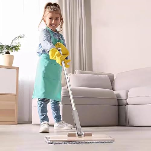 SHULLIN Lot de 6 serpillères de rechange en microfibre, env. 33 x 12 cm, pour enlever les taches et nettoyer le sol – vue 6