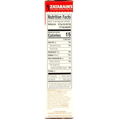 Zatarain's Red Bean Seasoning, 2.4 oz (Pack of 8)