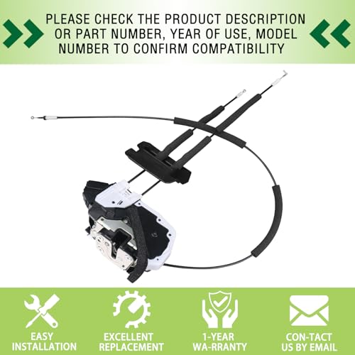 Image of Door Lock Latch Actuator Assembly Front Right Side Compatible with 2008-2013 Infiniti FX35 FX37 FX50 2014-2017 QX70 Replaces 80500-1CA0A 805001CA0A