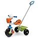Chicco Triciclo Bambini Pellicano, Triciclo Bimba e Bimbo con Maniglione ad Altezza Regolabile, Cinture di Sicurezza e Doppio Cestello Portaoggetti, Max 20 kg, Giochi per Bambini 18 Mesi, 5 Anni